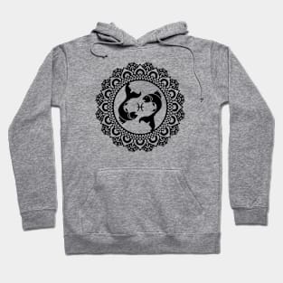 Pisces Zodiac Mandala Hoodie